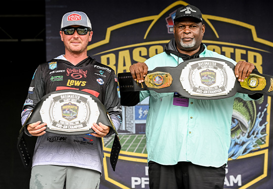 Bassmaster Randy Moss Pro Football Hall of Fame Pro Am Garrett Jackson